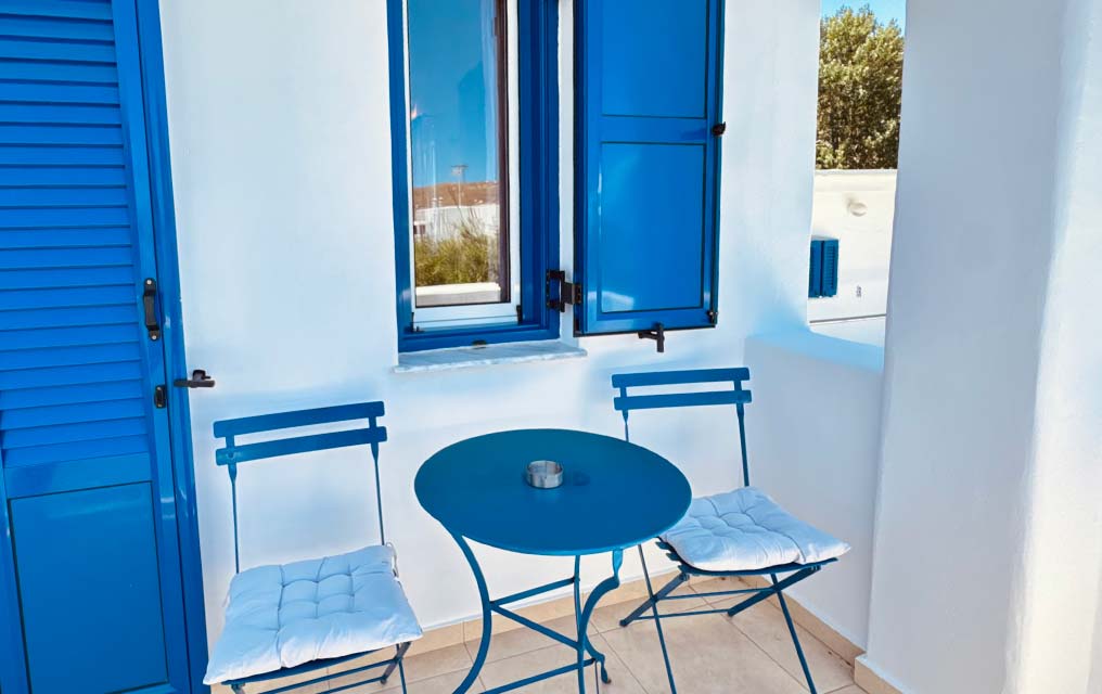 Petit balcon au Studio Koureas