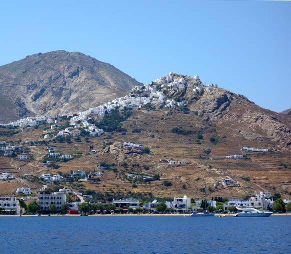 Livadi et Chora de Serifos